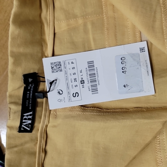 Zara Pants, New W/Tags Small - Picture 2 of 3